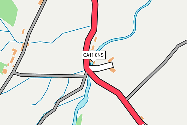 CA11 0NS map - OS OpenMap – Local (Ordnance Survey)