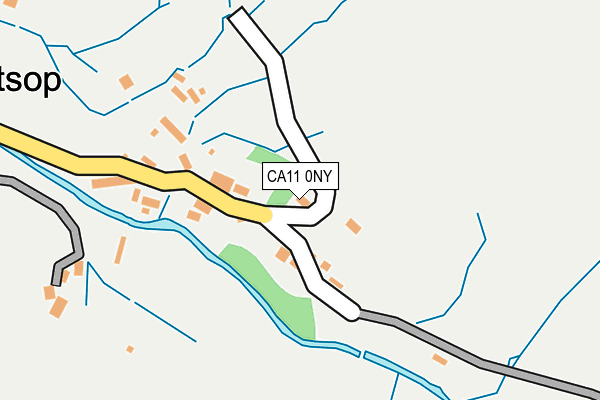 CA11 0NY map - OS OpenMap – Local (Ordnance Survey)