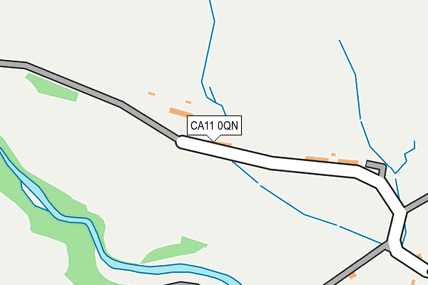 CA11 0QN map - OS OpenMap – Local (Ordnance Survey)