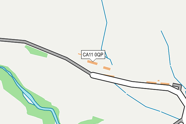 CA11 0QP map - OS OpenMap – Local (Ordnance Survey)