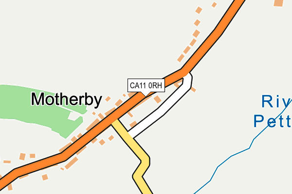 CA11 0RH map - OS OpenMap – Local (Ordnance Survey)