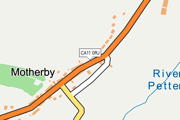 CA11 0RJ map - OS OpenMap – Local (Ordnance Survey)