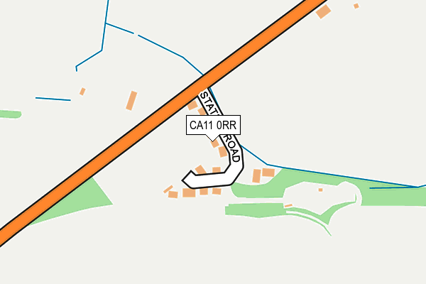 CA11 0RR map - OS OpenMap – Local (Ordnance Survey)