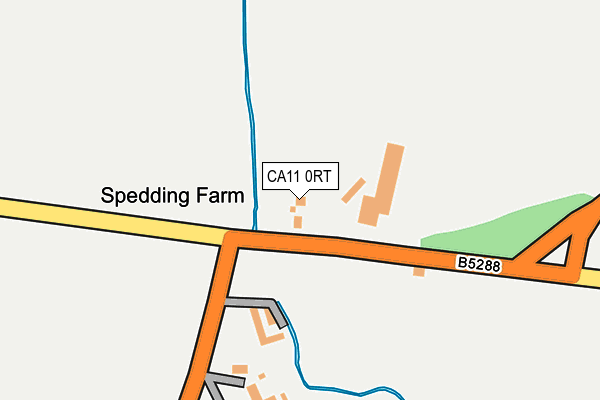 CA11 0RT map - OS OpenMap – Local (Ordnance Survey)