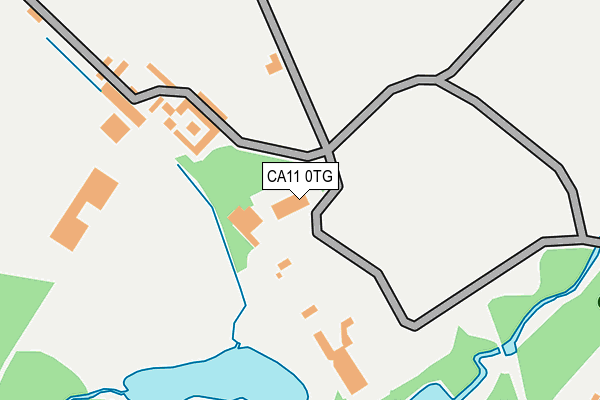 CA11 0TG map - OS OpenMap – Local (Ordnance Survey)