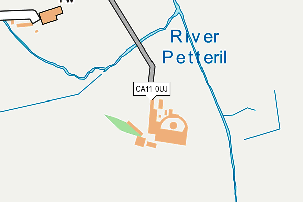 CA11 0UJ map - OS OpenMap – Local (Ordnance Survey)