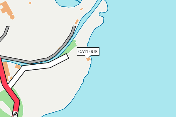 CA11 0US map - OS OpenMap – Local (Ordnance Survey)