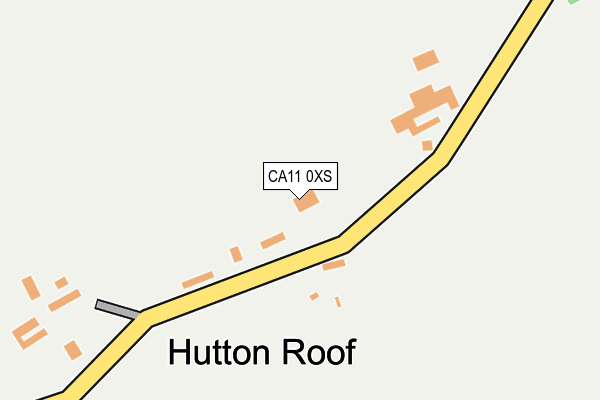 CA11 0XS map - OS OpenMap – Local (Ordnance Survey)