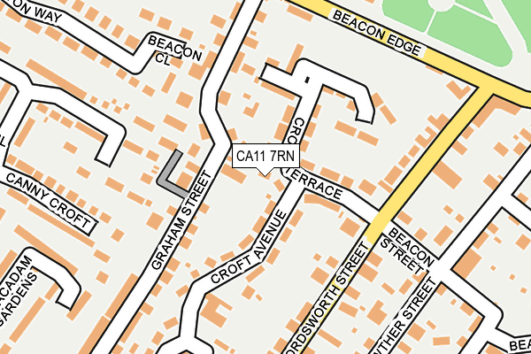 CA11 7RN map - OS OpenMap – Local (Ordnance Survey)