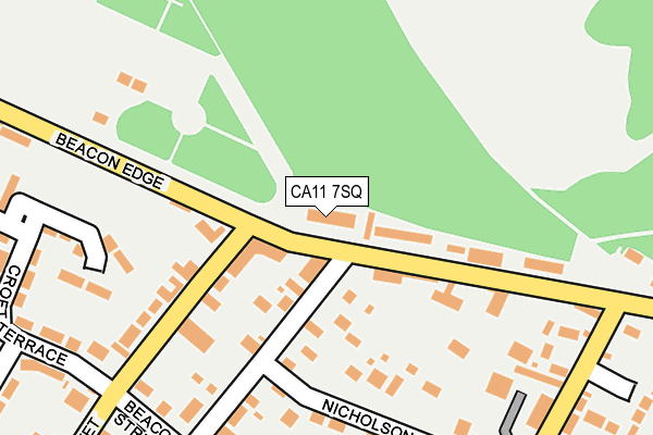 CA11 7SQ map - OS OpenMap – Local (Ordnance Survey)