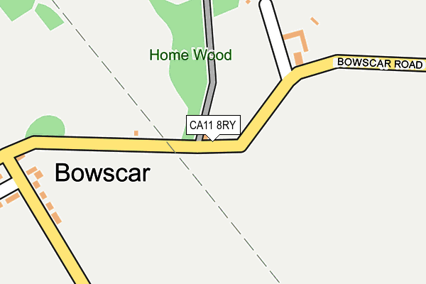 CA11 8RY map - OS OpenMap – Local (Ordnance Survey)