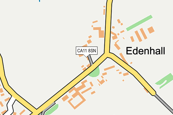 CA11 8SN map - OS OpenMap – Local (Ordnance Survey)