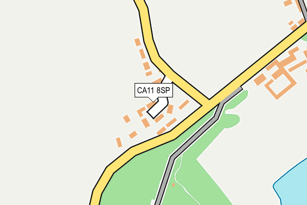 CA11 8SP map - OS OpenMap – Local (Ordnance Survey)