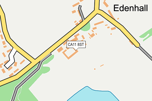 CA11 8ST map - OS OpenMap – Local (Ordnance Survey)