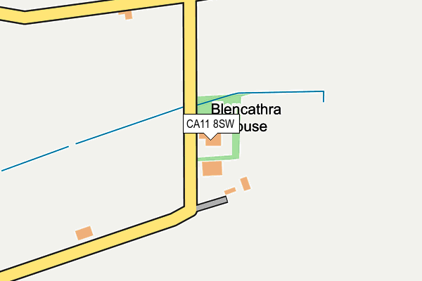 CA11 8SW map - OS OpenMap – Local (Ordnance Survey)