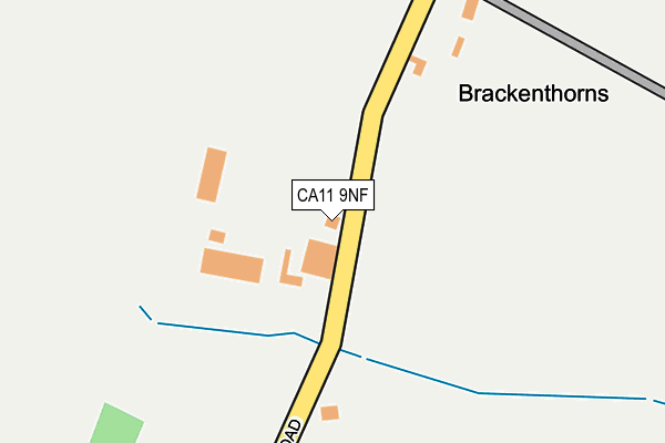 CA11 9NF map - OS OpenMap – Local (Ordnance Survey)