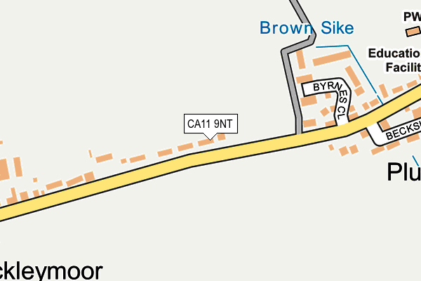 CA11 9NT map - OS OpenMap – Local (Ordnance Survey)