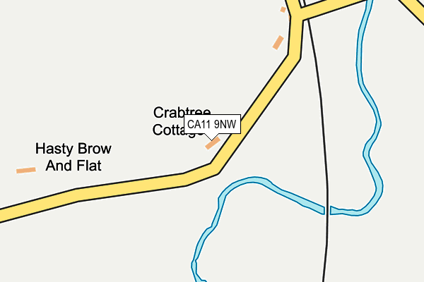 CA11 9NW map - OS OpenMap – Local (Ordnance Survey)