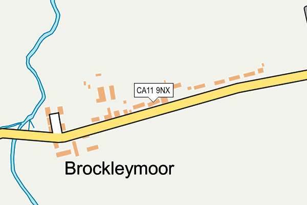 CA11 9NX map - OS OpenMap – Local (Ordnance Survey)