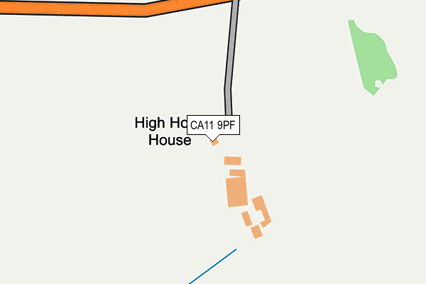 CA11 9PF map - OS OpenMap – Local (Ordnance Survey)