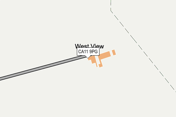 CA11 9PG map - OS OpenMap – Local (Ordnance Survey)