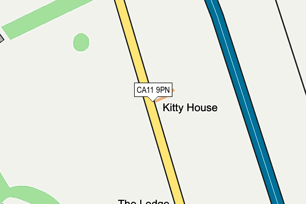 CA11 9PN map - OS OpenMap – Local (Ordnance Survey)