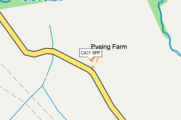 CA11 9PP map - OS OpenMap – Local (Ordnance Survey)