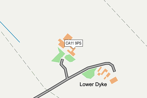 CA11 9PS map - OS OpenMap – Local (Ordnance Survey)