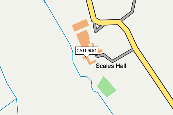 CA11 9QG map - OS OpenMap – Local (Ordnance Survey)