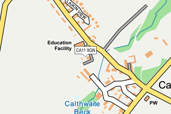 CA11 9QN map - OS OpenMap – Local (Ordnance Survey)