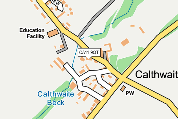 CA11 9QT map - OS OpenMap – Local (Ordnance Survey)