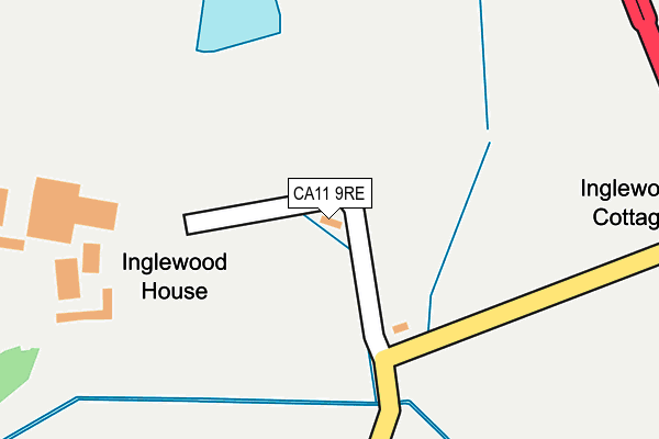 CA11 9RE map - OS OpenMap – Local (Ordnance Survey)