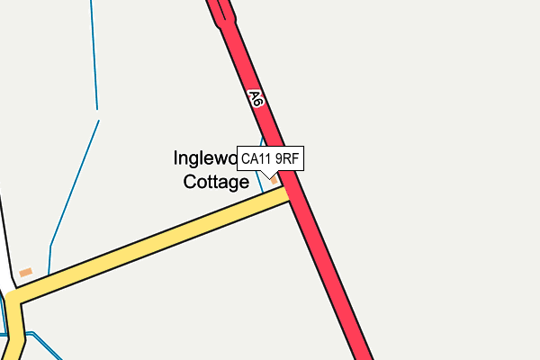 CA11 9RF map - OS OpenMap – Local (Ordnance Survey)