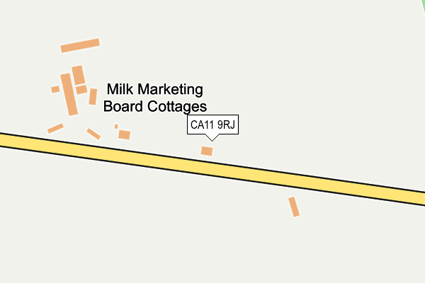 CA11 9RJ map - OS OpenMap – Local (Ordnance Survey)