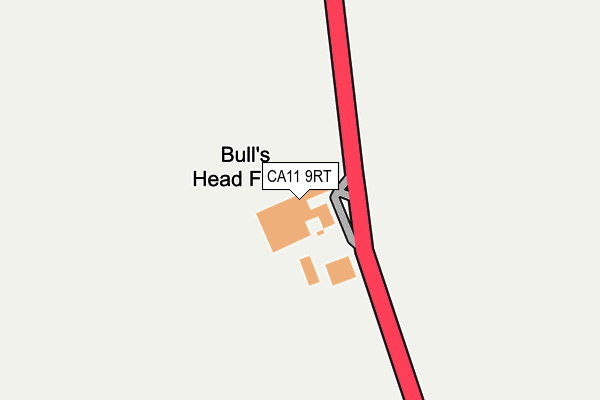 CA11 9RT map - OS OpenMap – Local (Ordnance Survey)