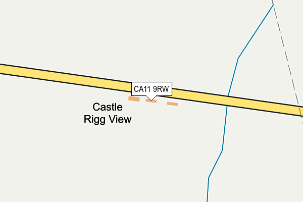 CA11 9RW map - OS OpenMap – Local (Ordnance Survey)