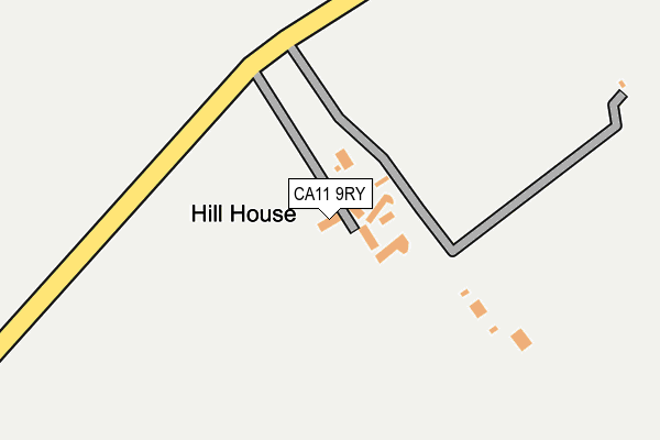 CA11 9RY map - OS OpenMap – Local (Ordnance Survey)