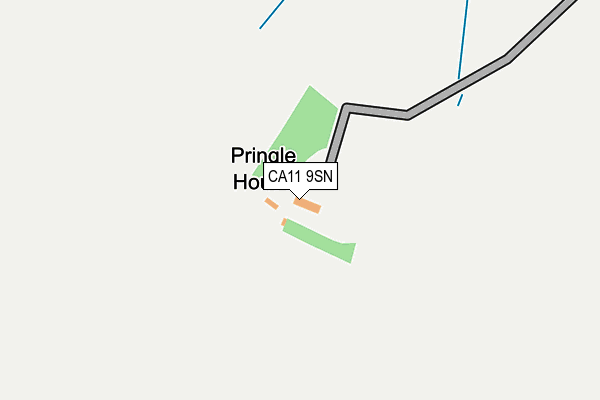 CA11 9SN map - OS OpenMap – Local (Ordnance Survey)