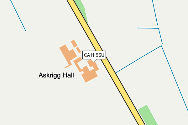 CA11 9SU map - OS OpenMap – Local (Ordnance Survey)