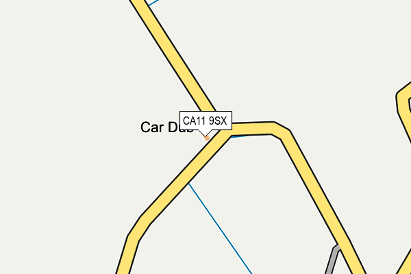 CA11 9SX map - OS OpenMap – Local (Ordnance Survey)