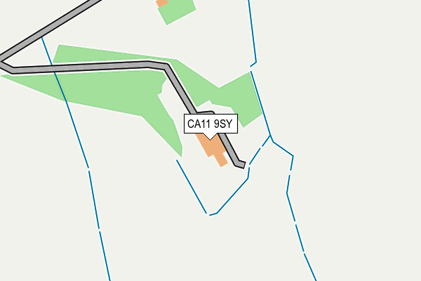 CA11 9SY map - OS OpenMap – Local (Ordnance Survey)