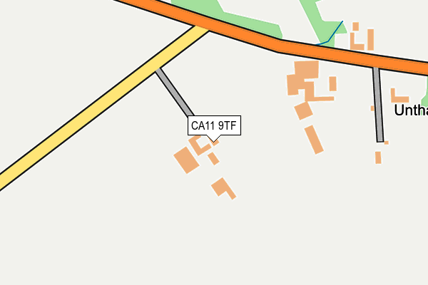 CA11 9TF map - OS OpenMap – Local (Ordnance Survey)