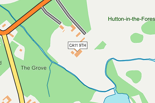 CA11 9TH map - OS OpenMap – Local (Ordnance Survey)