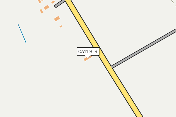 CA11 9TR map - OS OpenMap – Local (Ordnance Survey)