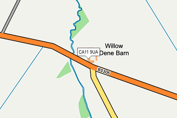 CA11 9UA map - OS OpenMap – Local (Ordnance Survey)