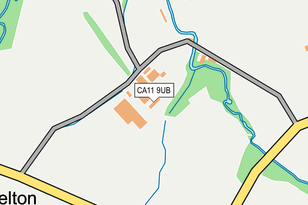 CA11 9UB map - OS OpenMap – Local (Ordnance Survey)