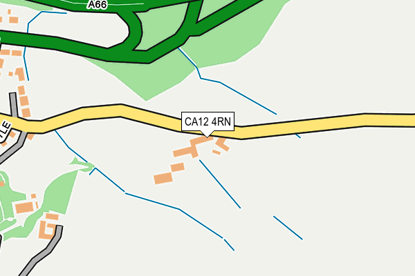 CA12 4RN map - OS OpenMap – Local (Ordnance Survey)