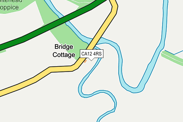 CA12 4RS map - OS OpenMap – Local (Ordnance Survey)