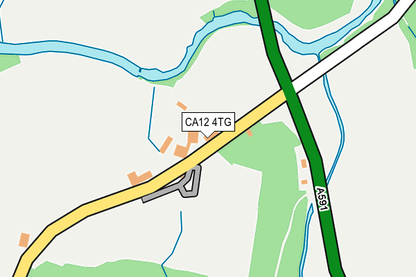 CA12 4TG map - OS OpenMap – Local (Ordnance Survey)