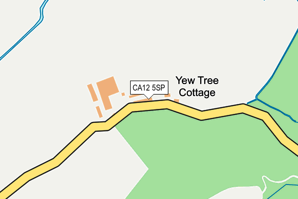 CA12 5SP map - OS OpenMap – Local (Ordnance Survey)